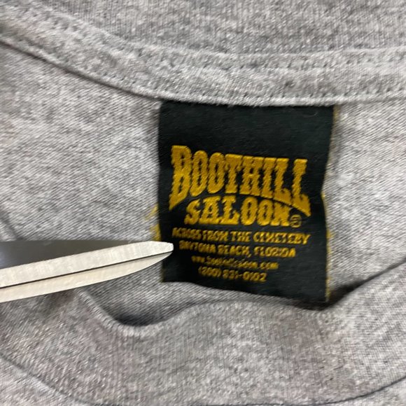 Vintage Y2K Boot Hill Saloon 2003 Bike Week Daytona Beach T Shirt Mens L/M USA - Picture 6 of 10